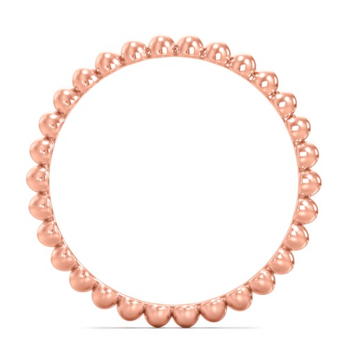 Stackable Beaded Ball Ring