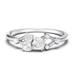 3-Stone Constellation Ring with Gemstones