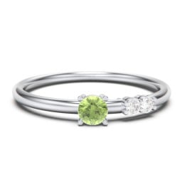 3-Stone Stacking Ring