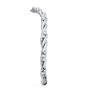 V-Shape Stacking Ring with Twisted Band