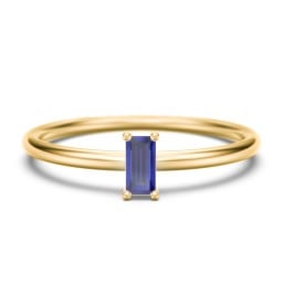 Vertical Baguette Stackable Ring