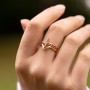 V-Shape Stackable Ring