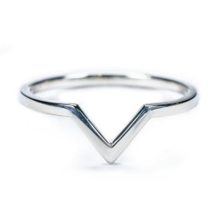V-Shape Stackable Ring