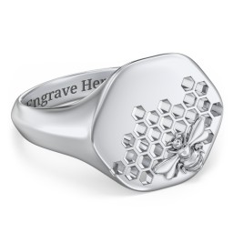 Women’s Bee Signet Ring