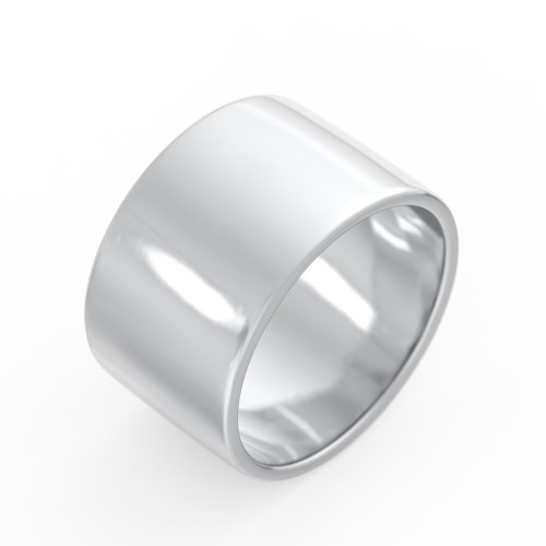 Women’s Cigar Band – Sterling Silver