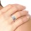 Stackable Birthstone Ring with Engraving