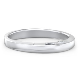 Peekaboo Birthstone Ring with Heart Cut Out