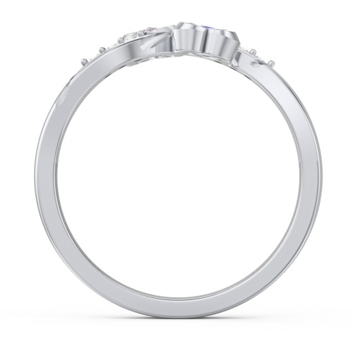 Duo of Hearts Ring