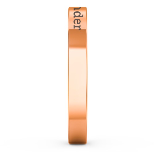 Engravable Stacking Ring