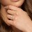 1 ct. (7x5mm) Emerald-Cut Moissanite Engagement Ring With 2mm Side Stones – 10K White Gold with Moissanite and Lab Diamond