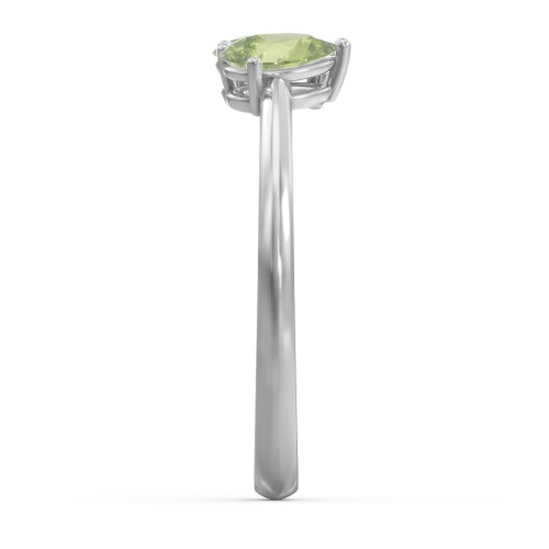 Toi et Moi Oval and Pear Gemstone Ring