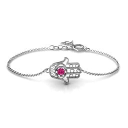 Horizontal Hamsa Bracelet