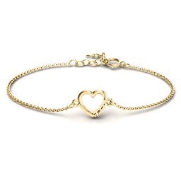 Heart 'Ahava' Bracelet