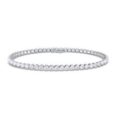 Lab Grown Diamond Tennis Bracelet (2 ct. tw.) – Sterling Silver