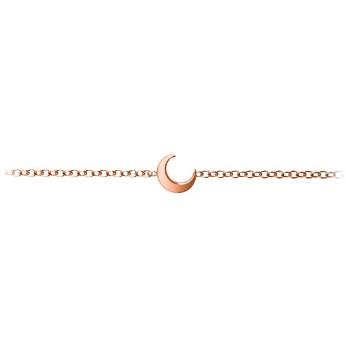 Moon Bracelet – 10K Rose Gold
