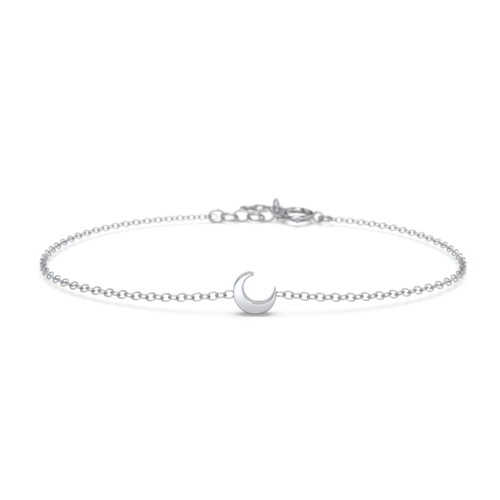 Moon Bracelet – Sterling Silver