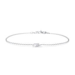 Lightning Bolt Bracelet in 925 Sterling Silver