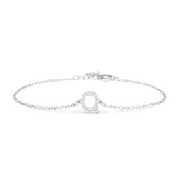 Pavé Initial Bracelet - Q