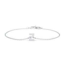Pavé Initial Bracelet - Z