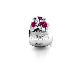 Say it with Flowers Bracelet Charm