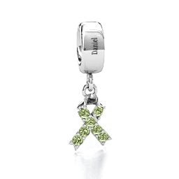 Awareness Ribbon Bracelet Charm