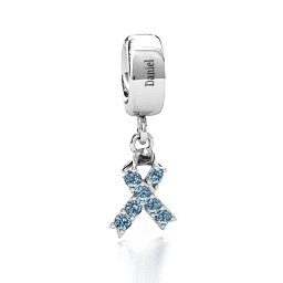 Awareness Ribbon Bracelet Charm