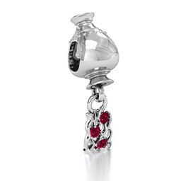 Aquarius Free Flowing Bracelet Charm