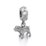 Puppy Bracelet Charm – Sterling Silver