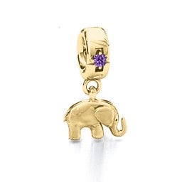 Lucky Elephant Bracelet Charm