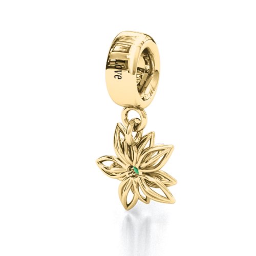 Lotus in Full Bloom Bracelet Charm