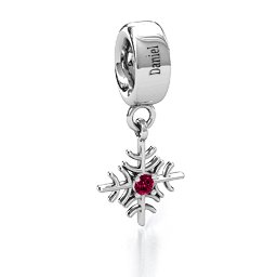 Snowflake Bracelet Charm