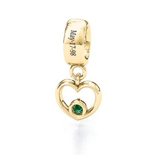 Heart Nest Bracelet Charm