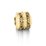 Hearts Aligned Bracelet Charm – 10K Yellow Gold