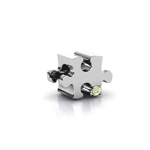 Puzzle Piece of your Heart Bracelet Charm
