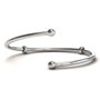 7" Silver Flex Bangle Charm Bracelet