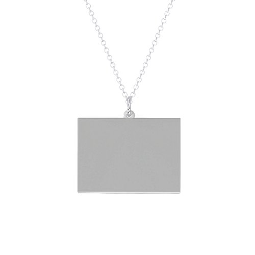 Rectangle Frameless Photo Necklace