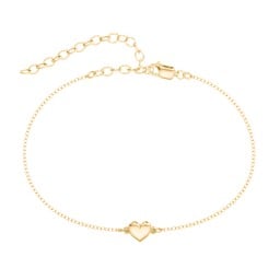 Classic Heart Anklet