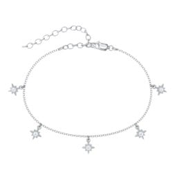 Starburst Charm Anklet