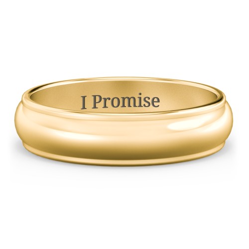Men's Apollo Ring – 10K Yellow Gold