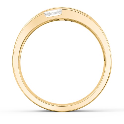 Men's Double Baguette Ring