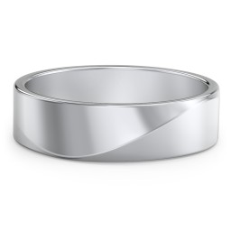 Men's Ridge Diagonal Peak Ring