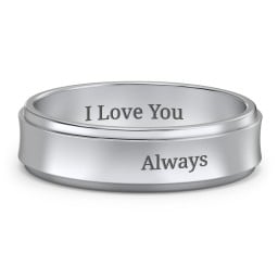 Men's Menelaus Bevelled Concave Ring