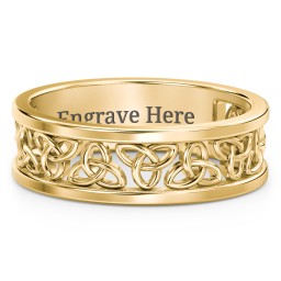 Men's Celtic Wreath Ring