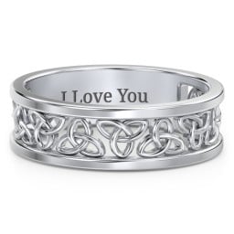 Men's Celtic Wreath Ring