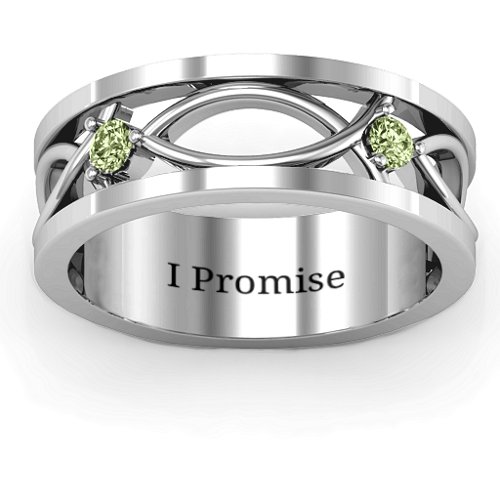 Men's Classic Fish Ring