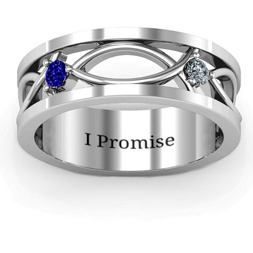 Men's Classic Fish Ring