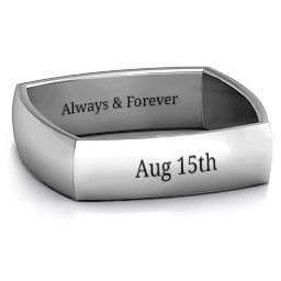 Men's Square Comfort-Fit Band