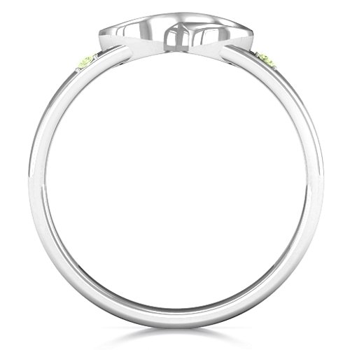 Men's Accented Infinity Ring