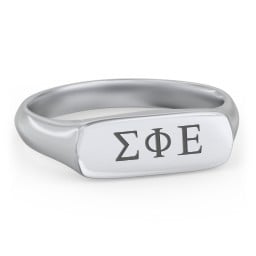 Men’s Bar Signet Fraternity Ring