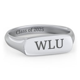 Men’s Bar Signet Ring